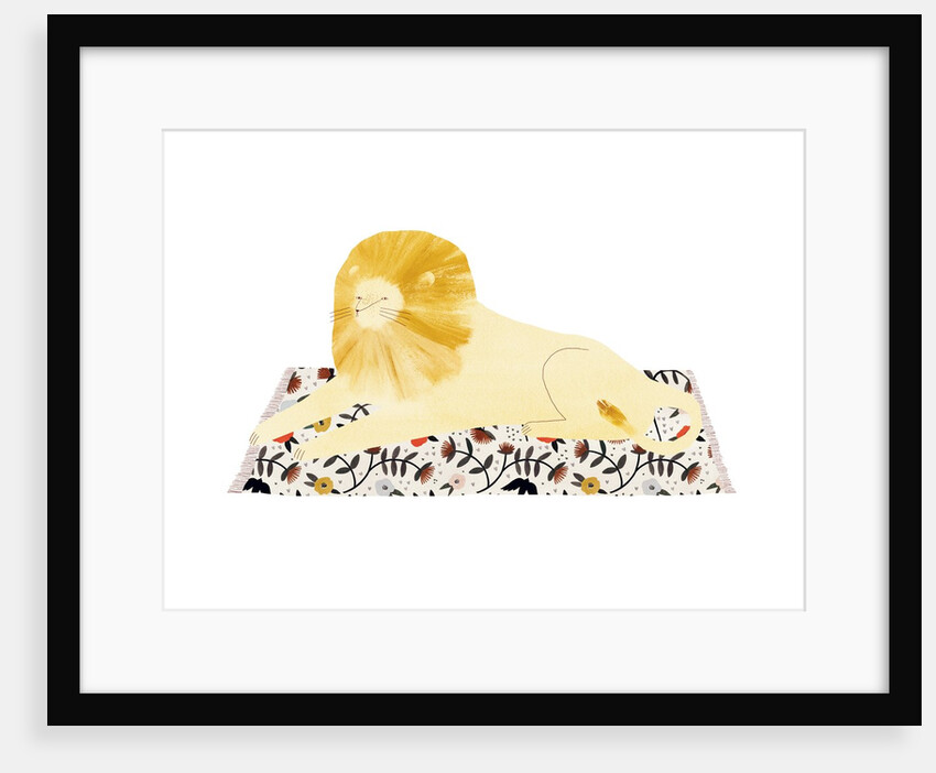 The Lion, 2018 by Léa Le Pivert