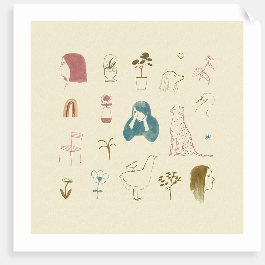 Little thoughts, 2020 by Léa Le Pivert