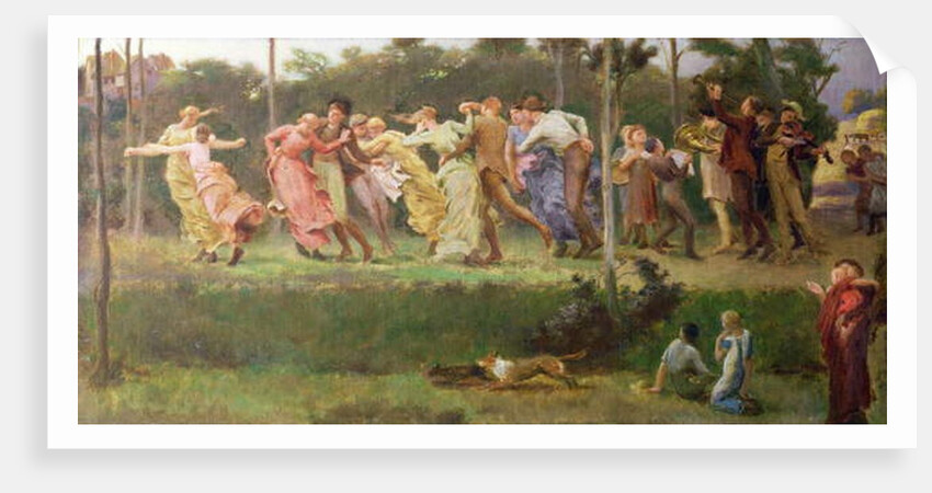 A Harvest Dance, 1904 by Walter Mclaren