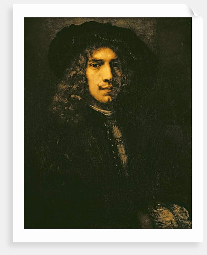 Portrait of a Young Man, 1658 by Rembrandt Harmensz. van Rijn