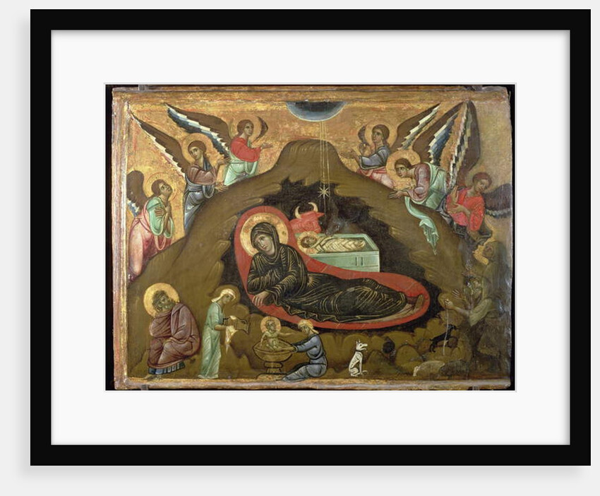 The Nativity by Guido da Siena