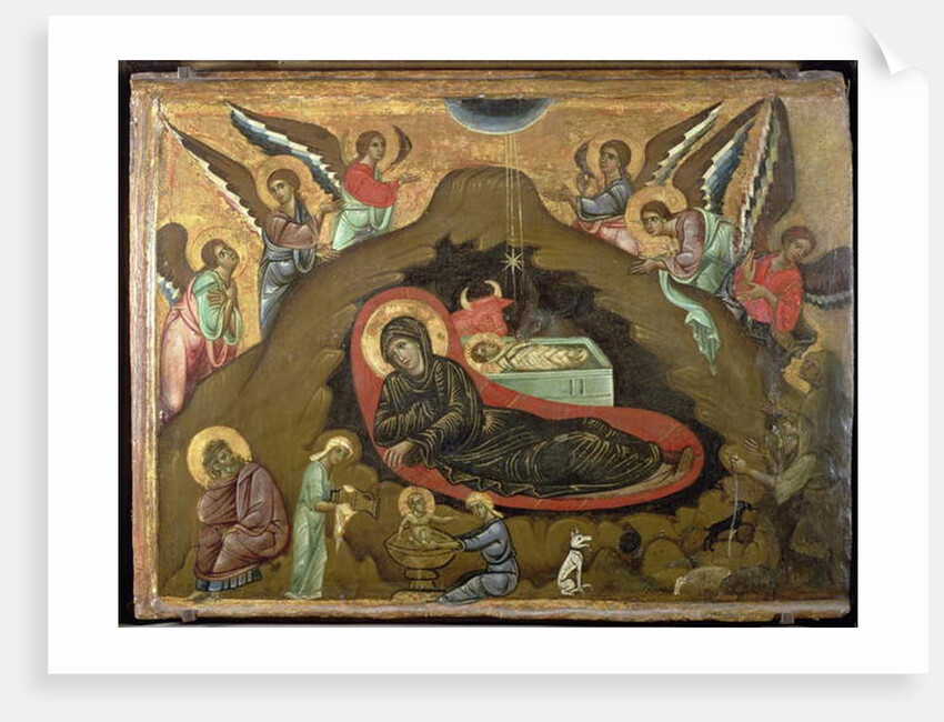 The Nativity by Guido da Siena