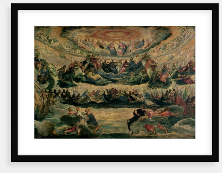 Study for Paradise by Jacopo Robusti Tintoretto