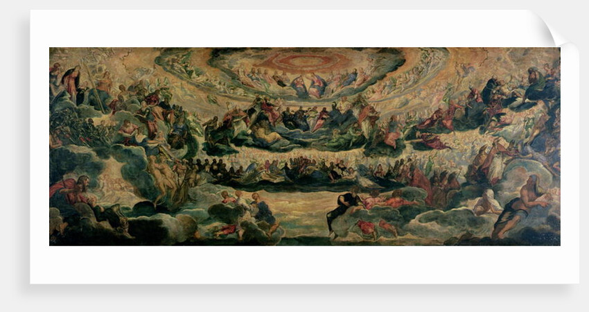 Study for Paradise by Jacopo Robusti Tintoretto
