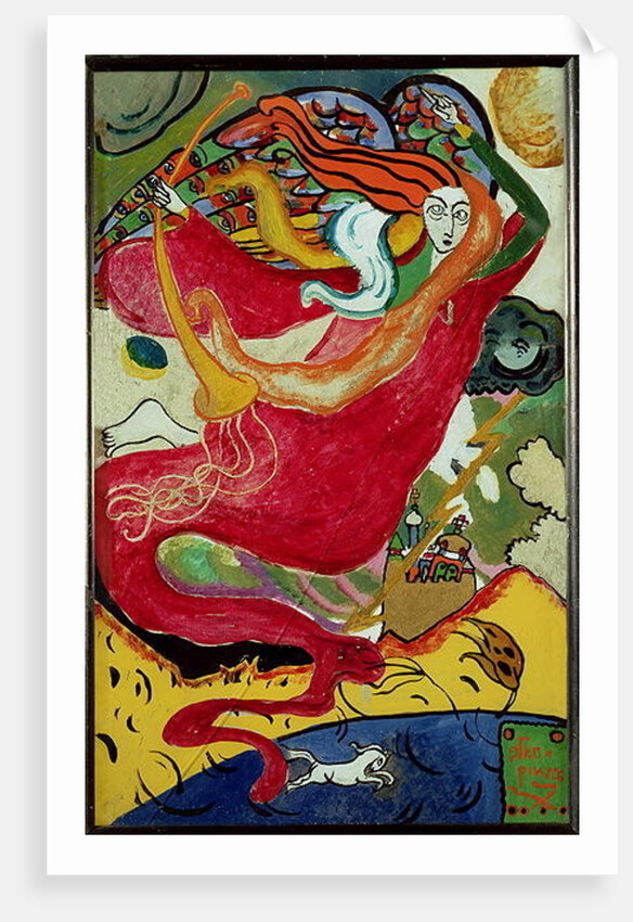 St. Gabriel, 1911 by Wassily Kandinsky