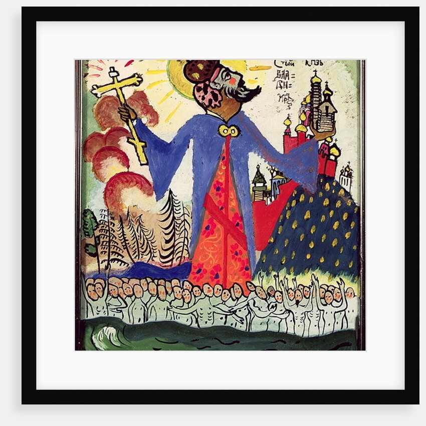 St. Vladimir, 1911 by Wassily Kandinsky
