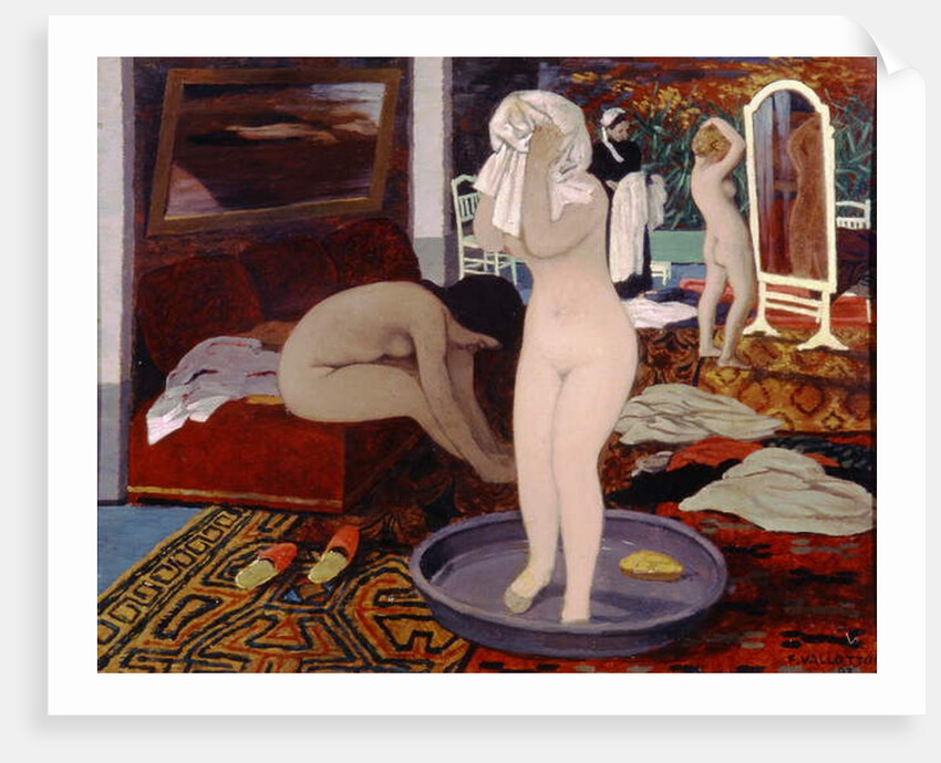 Women at their Toilet, 1897 by Felix Edouard Vallotton