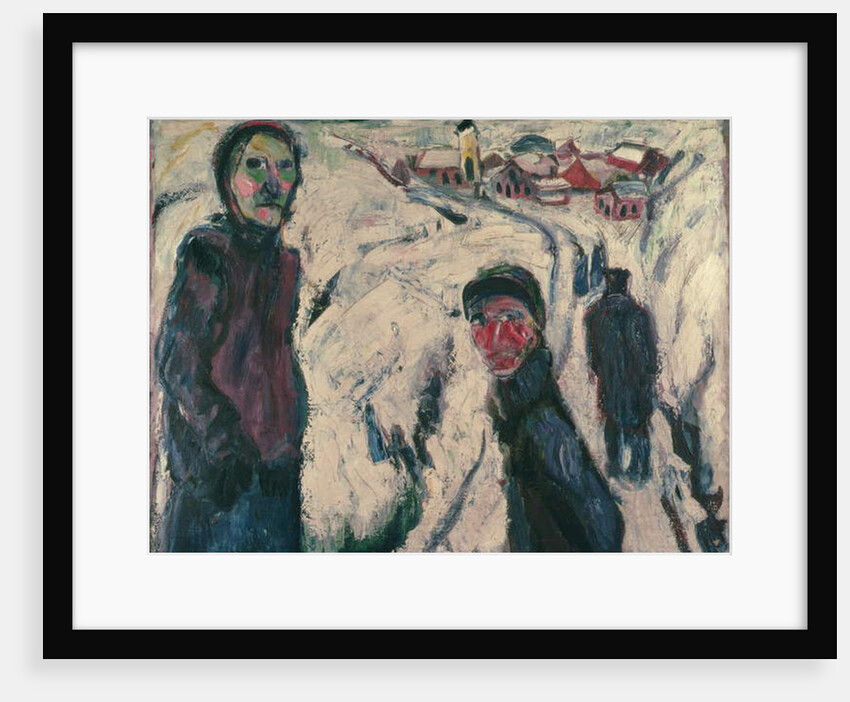 Snow Landscape, 1923 by Ernst Ludwig Kirchner