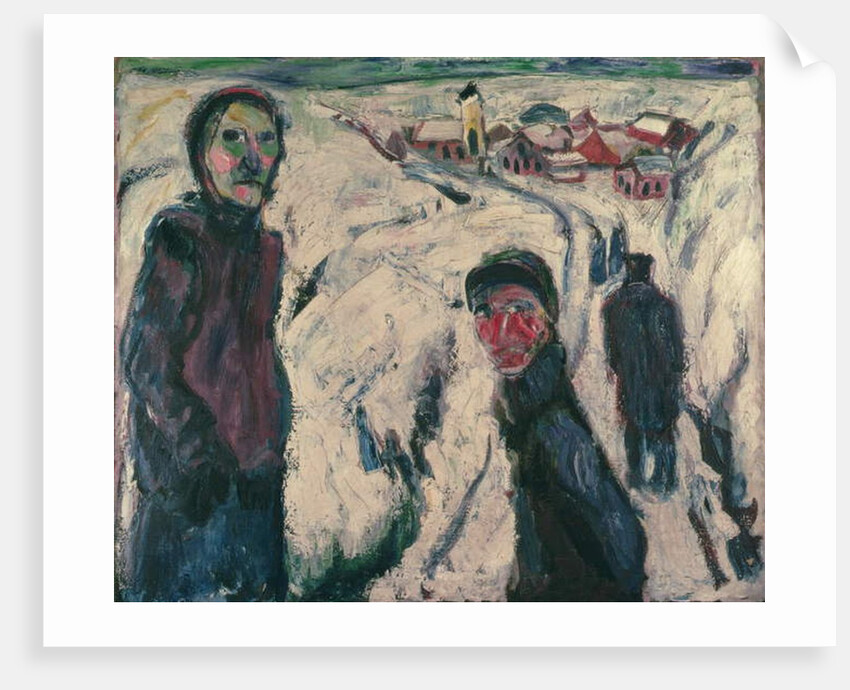 Snow Landscape, 1923 by Ernst Ludwig Kirchner