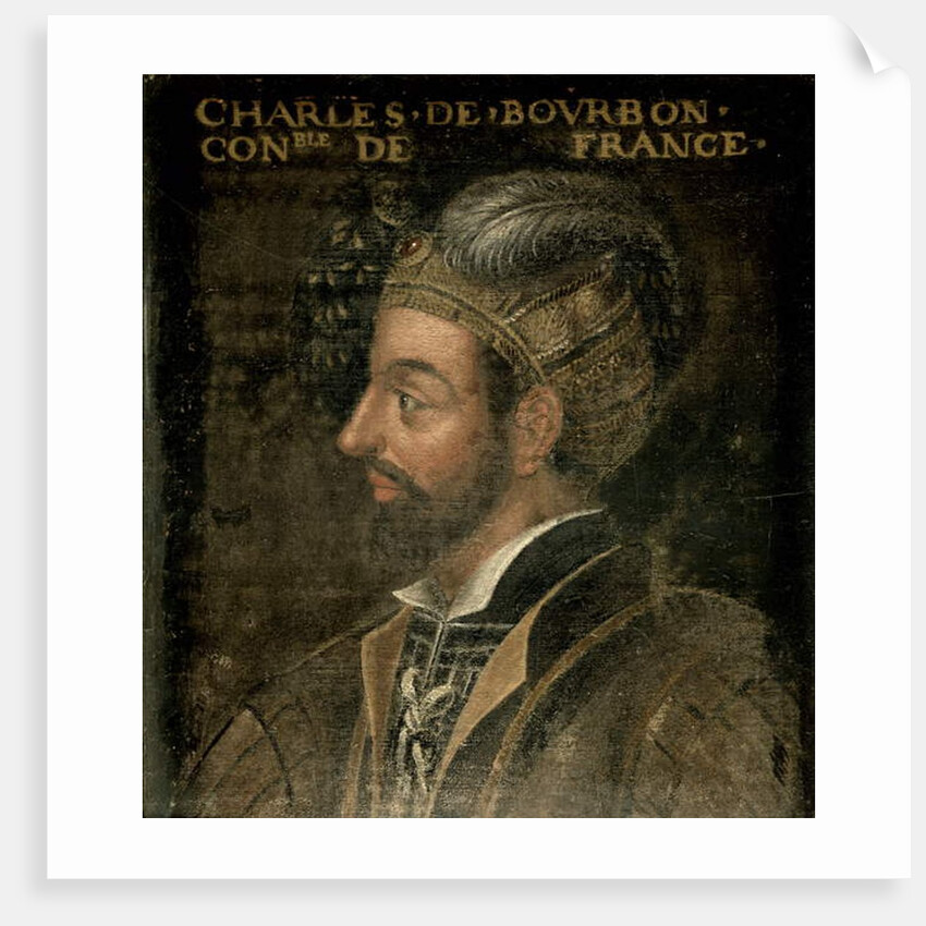 Charles de Bourbon by French School
