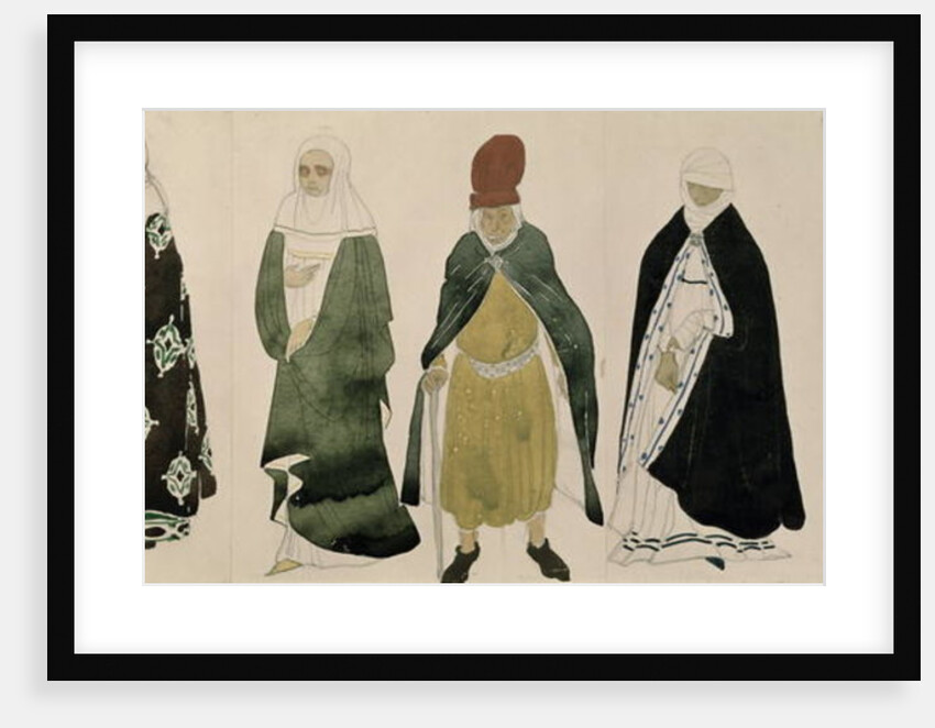 Costumes for the Messengers from 'The Martyrdom of St. Sebastian', 1911 by Leon Bakst