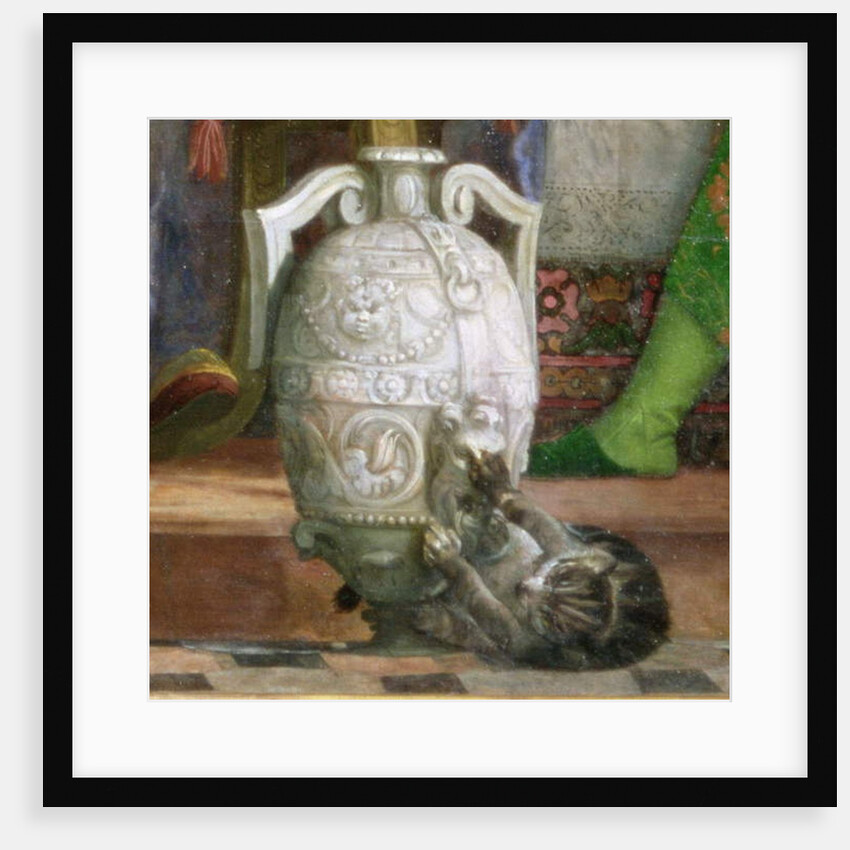 Cat and vase by Veronese