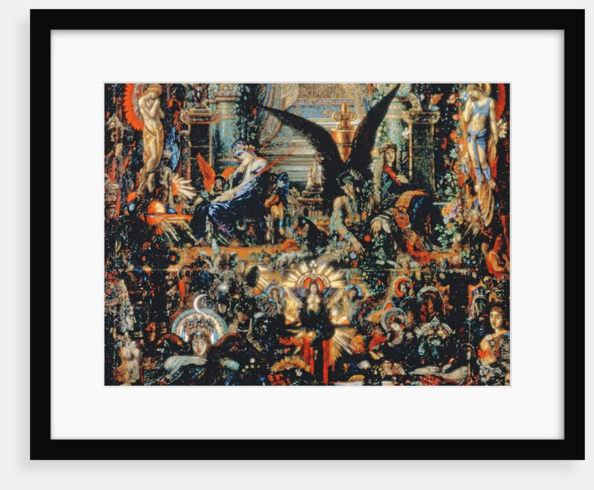 Jupiter and Semele, 1894-95 by Gustave Moreau