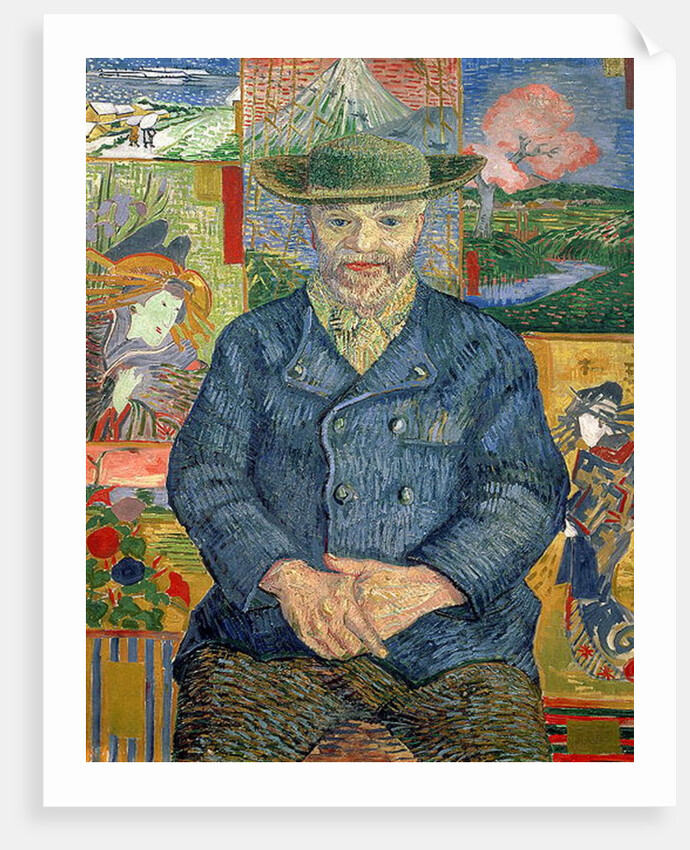 Père Tanguy, 1887-88 by Vincent van Gogh