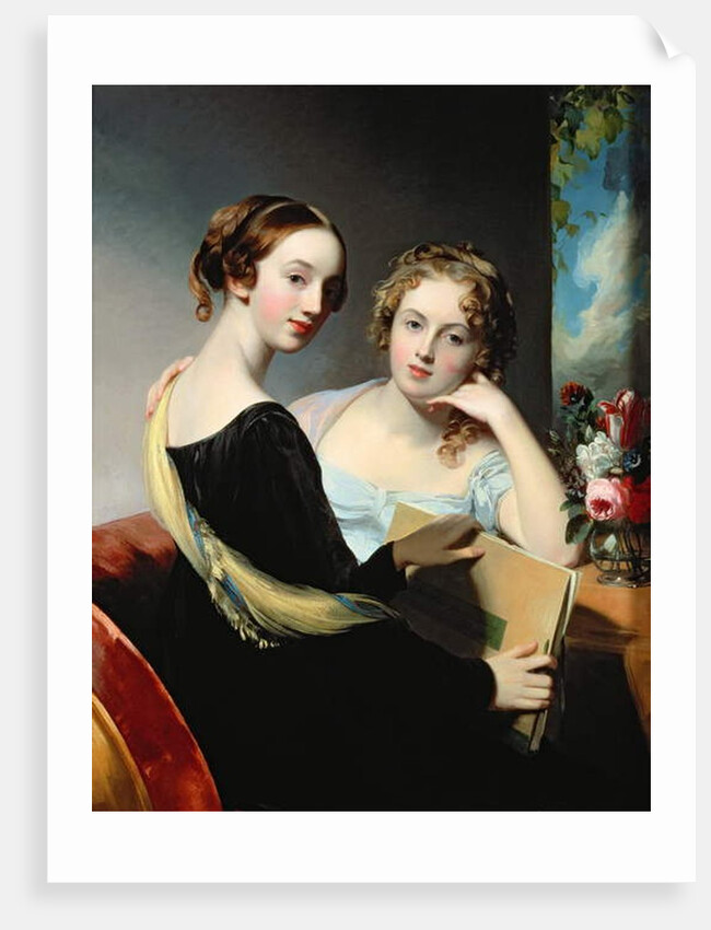 Portrait of the McEuen sisters, after 1823 by Thomas Sully