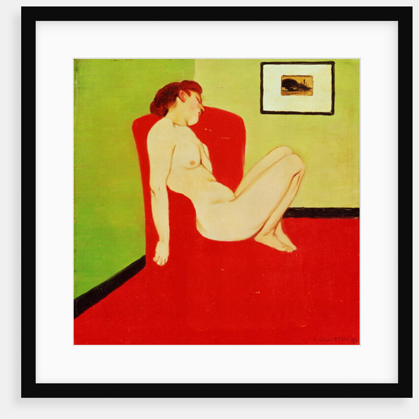 Seated Female Nude, 1897 by Felix Edouard Vallotton