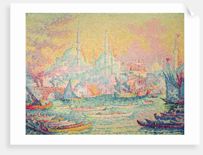 Istanbul, 1907 by Paul Signac