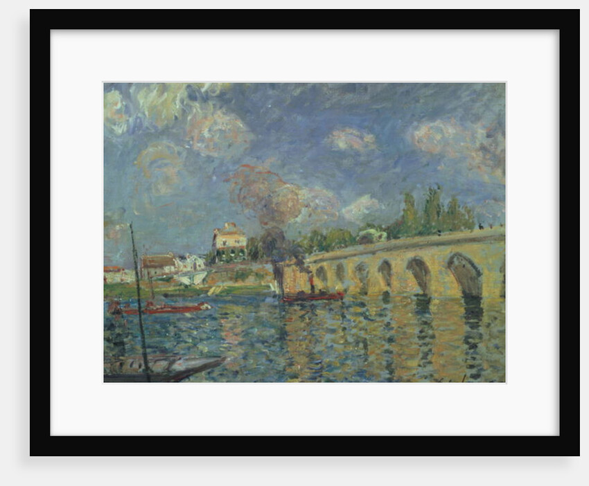 The Bridge, 1871 by Alfred Sisley