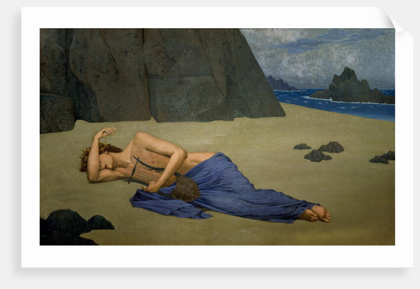 The Lamentation of Orpheus by Alexandre Seon