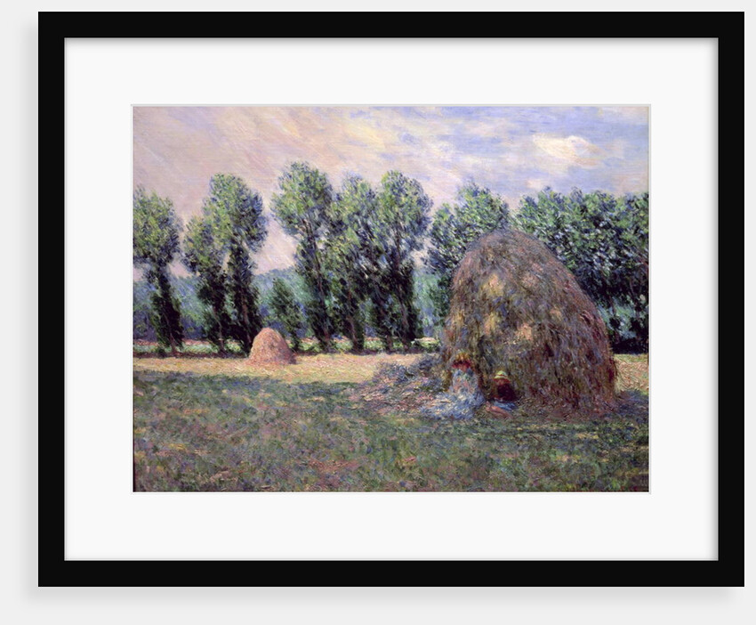 Haystacks, 1885 by Claude Monet
