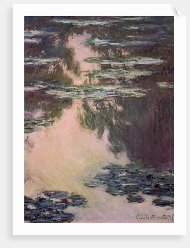 Waterlilies with Weeping Willows, 1907 by Claude Monet