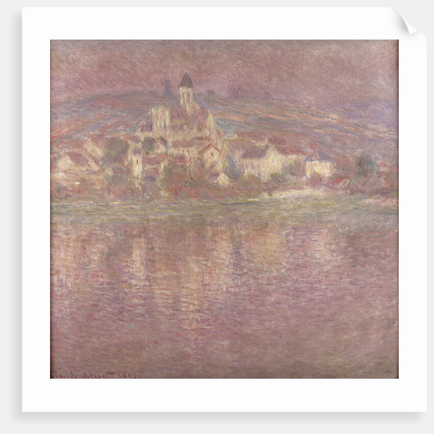Vetheuil, sunset, 1901 by Claude Monet