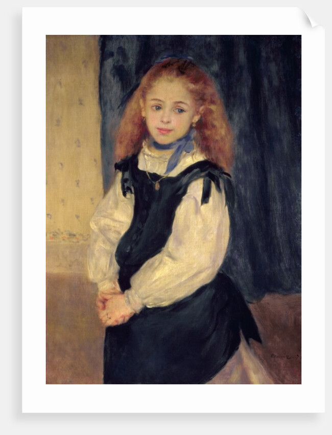 Portrait of Mademoiselle Legrand by Pierre Auguste Renoir