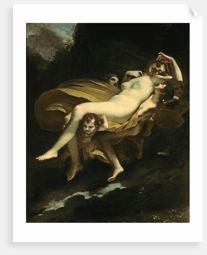 Psyche transported to Heaven by Pierre-Paul Prud'hon