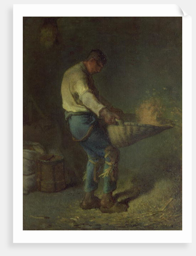 The Winnower by Jean-Francois Millet