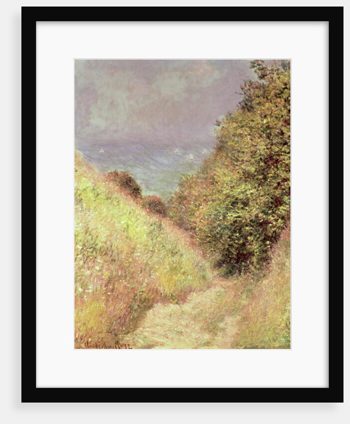 Chemin de la Cavee, Pourville, 1882 by Claude Monet