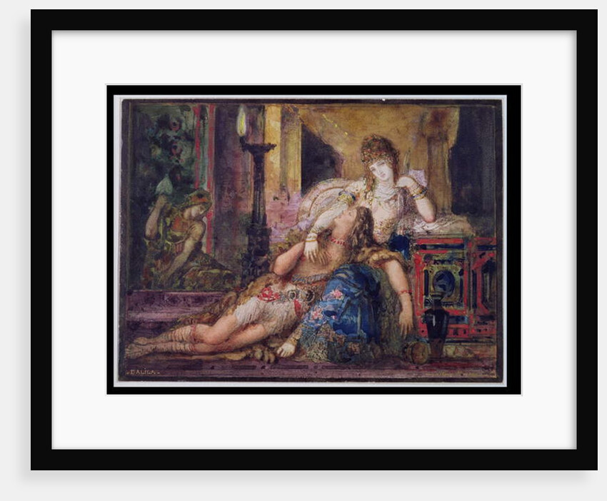 Samson and Delilah by Gustave Moreau