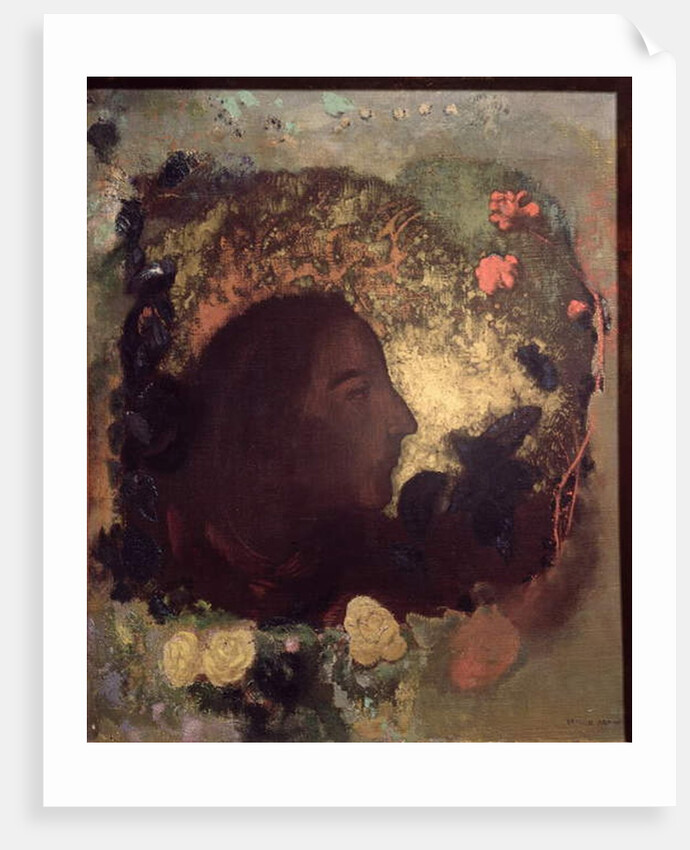 Portrait of Paul Gauguin, painted after his death, c.1903-05 by Odilon Redon