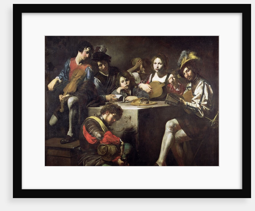 Concert around the bas-relief by Valentin de Boulogne