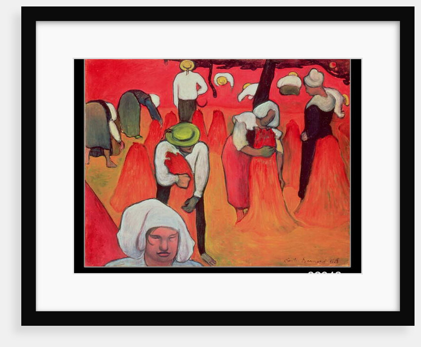 The Buckwheat Harvest, 1888 by Emile Bernard