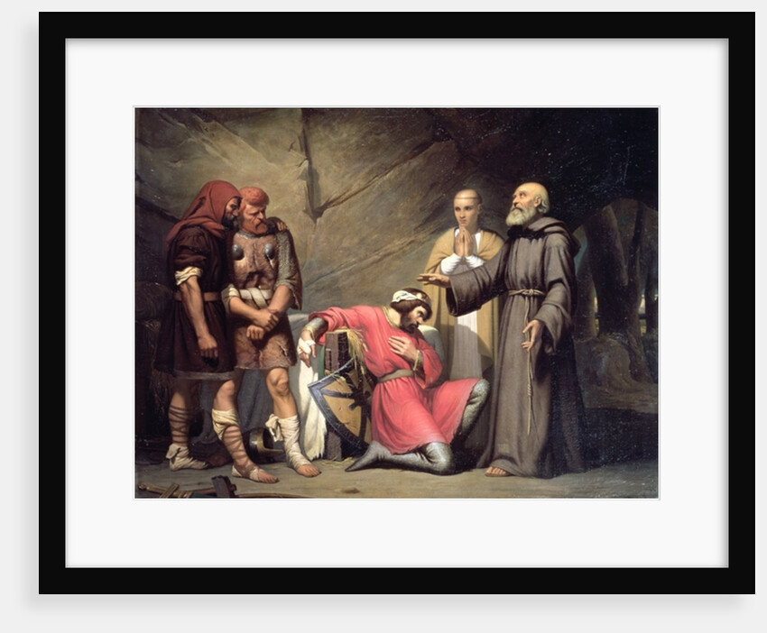 The conversion of Robert, Duke of Normandy, known as Robert the Devil by Guillaume-Alphonse Harang Cabasson
