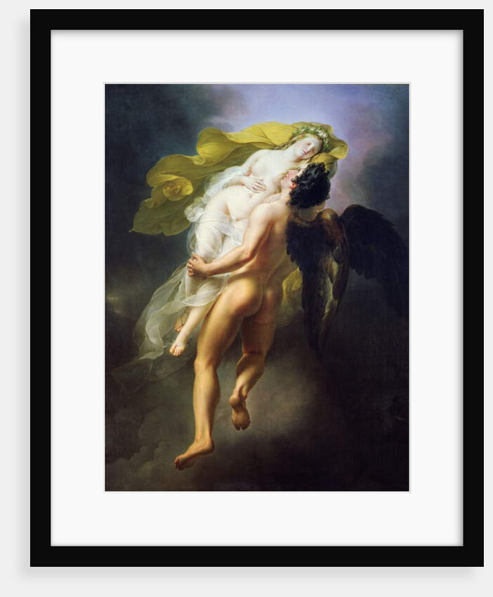 Boreas abducting Oreithyia, 1822 by Joseph Ferdinand Lancrenon