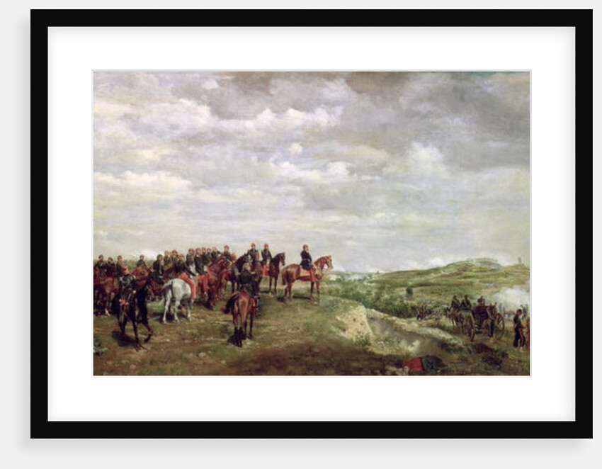 Napoleon III at the Battle of Solferino in 1859, 1863 by Jean-Louis Ernest Meissonier