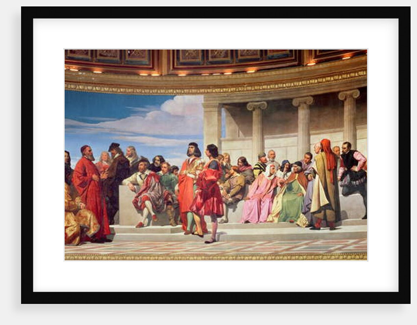 Hemicycle: Artists of All Ages by Hippolyte Delaroche