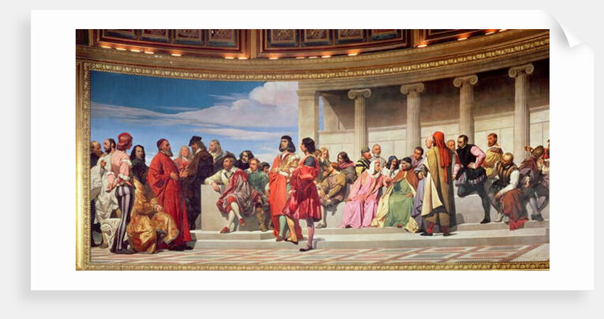 Hemicycle: Artists of All Ages by Hippolyte Delaroche