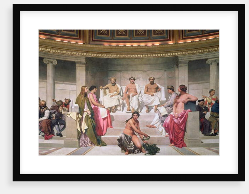 Hemicycle: Artists of All Ages by Hippolyte Delaroche