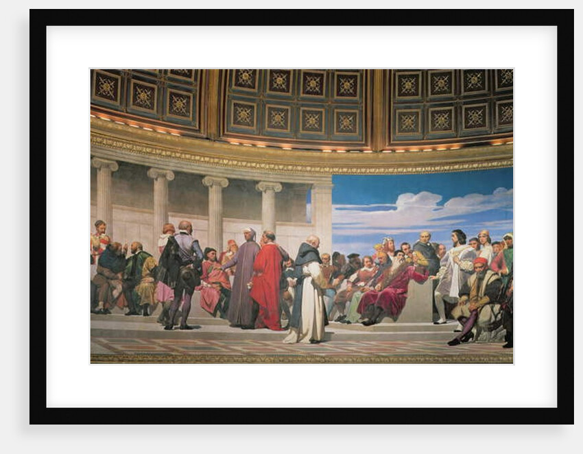 Hemicycle: Artists of All Ages by Hippolyte Delaroche