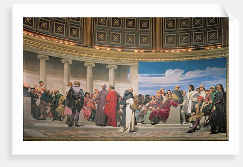 Hemicycle: Artists of All Ages by Hippolyte Delaroche