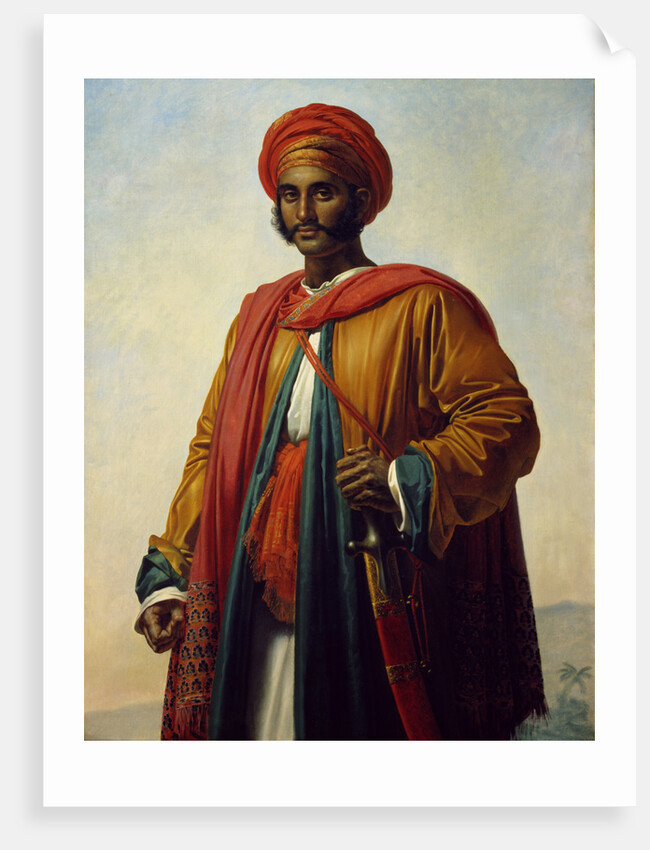Portrait of an Indian by Anne Louis Girodet de Roucy-Trioson