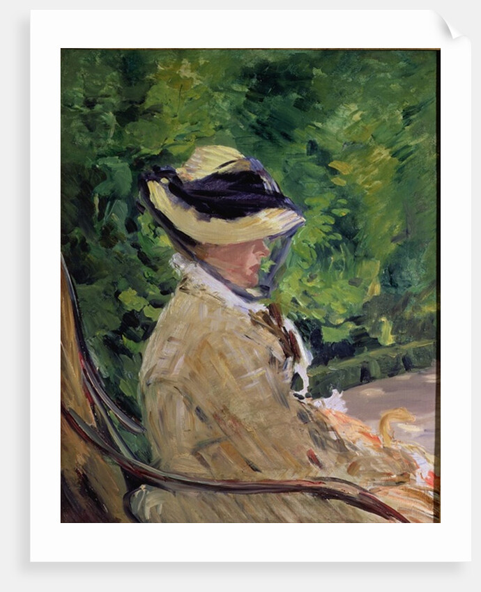 Madame Manet at Bellevue, 19th century by Edouard Manet