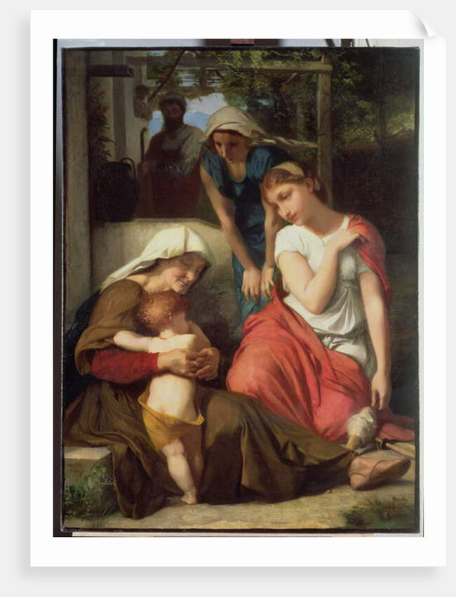 Ruth and Naomi, 1859 by Emile Levy