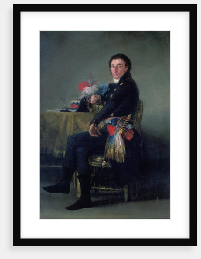 Portrait of Ferdinand Guillemardet 1798-99 by Francisco Jose de Goya y Lucientes
