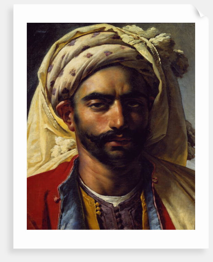 Portrait of Mustapha by Anne Louis Girodet de Roucy-Trioson