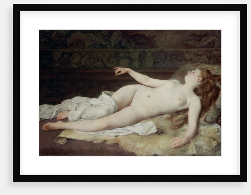 Sleep, 1873 by Louis Joseph Raphael Collin