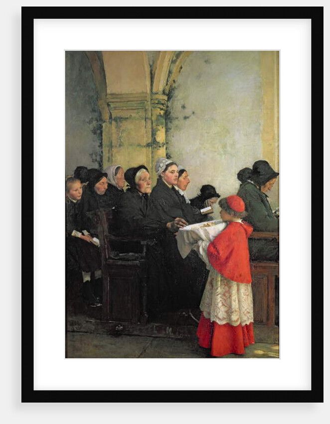 The Consecrated Bread, 1885 by Pascal Adolphe Jean Dagnan-Bouveret