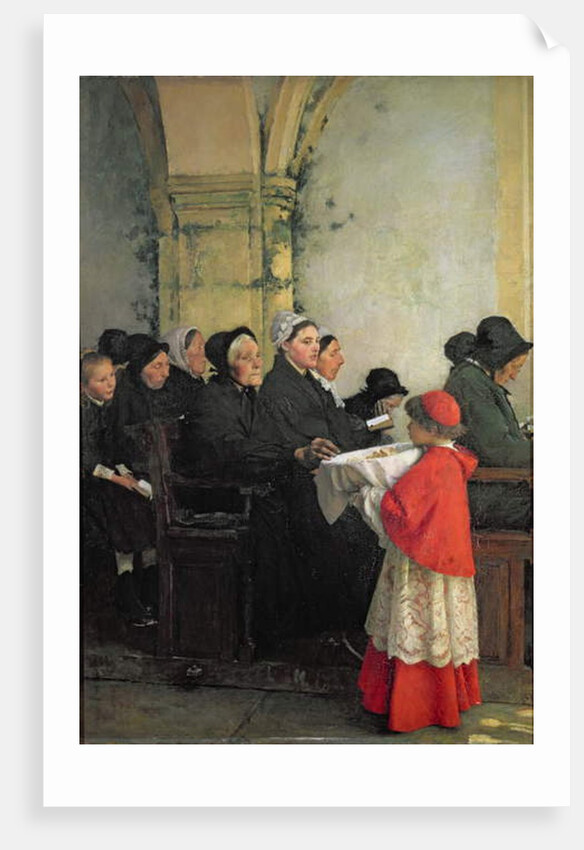 The Consecrated Bread, 1885 by Pascal Adolphe Jean Dagnan-Bouveret